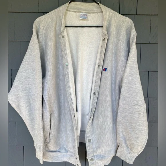 【Champion】80s VINTAGE SNAP CARDIGAN トリコ Champion | Shirts | Vintage Champion Reverse Weave Heather